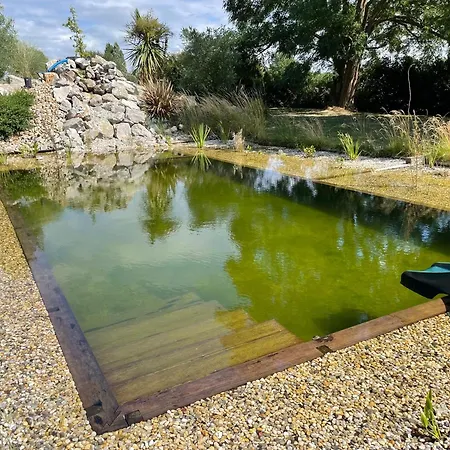 Hébergement de vacances De Charme Près Du Mans Pour 4 Avec Piscine Naturelle - Fr-1-410-473 *