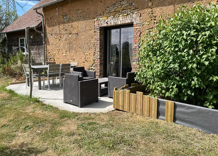 Hébergement de vacances De Charme Près Du Mans Pour 4 Avec Piscine Naturelle - Fr-1-410-473 *